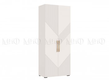 Шкаф распашной 900 мм Ирис с антресолью, кашемир (Миф) в Екатеринбурге - mebel-e96.ru