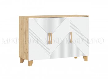 Спальный гарнитур Ирис крафт/белый, модульный (Миф) в Екатеринбурге - mebel-e96.ru