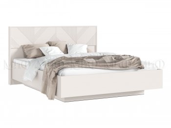 Кровать парящая Ирис кашемир с подсветкой (Миф) в Екатеринбурге - mebel-e96.ru