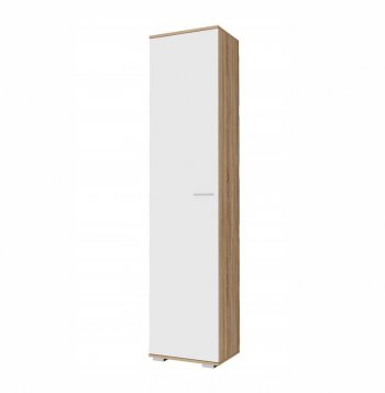 Пенал 1дв. Италия П-500 сонома/белый (Памир) в Екатеринбурге - mebel-e96.ru