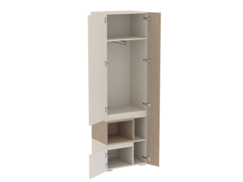 Шкаф для одежды узкий Каспер  (СБК) в Екатеринбурге - mebel-e96.ru