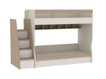 Набор детской мебели Каспер, модульный (СБК) в Екатеринбурге - mebel-e96.ru