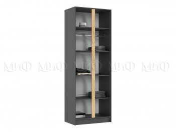 Шкаф 800 мм 2-х ств. Келвин графит  (Миф) в Екатеринбурге - mebel-e96.ru