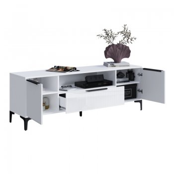 Тумба ТВ на 1650 Кимберли белый (Handis) в Екатеринбурге - mebel-e96.ru