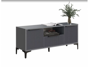 Тумба ТВ на 1350 Кимберли графит (Handis) в Екатеринбурге - mebel-e96.ru