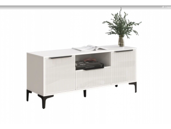 Тумба ТВ на 1350 Кимберли белый (Handis) в Екатеринбурге - mebel-e96.ru