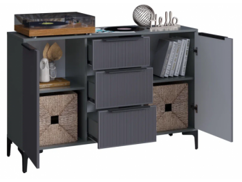 Комод Кимберли графит (Handis) в Екатеринбурге - mebel-e96.ru