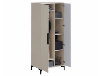 Шкаф 800 мм 2-створчатый Кимберли кашемир (Handis) в Екатеринбурге - mebel-e96.ru