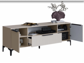 Тумба ТВ на 1650 Кимберли кашемир (Handis) в Екатеринбурге - mebel-e96.ru