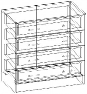 Комод К800 серия София в Екатеринбурге - mebel-e96.ru