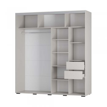 Шкаф-купе Крафт-6 кашемир 2000 мм (БТС) в Екатеринбурге - mebel-e96.ru