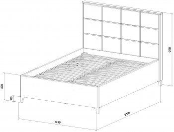 Кровать с подъемным механизмом Мега синий (Лин) в Екатеринбурге - mebel-e96.ru