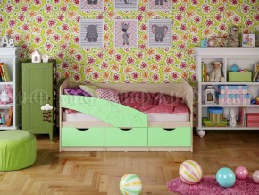 Кровать Бабочки (Салатовый матовый) 1600 в Екатеринбурге - mebel-e96.ru