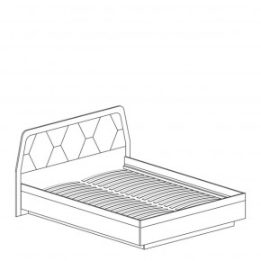 Кровать двуспальная 1600 Дели 75 (яна) в Екатеринбурге - mebel-e96.ru