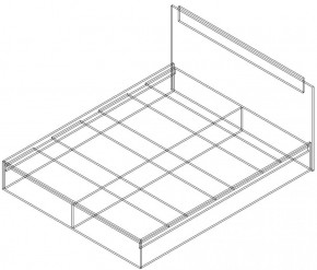 Кровать КР 1400 серия София в Екатеринбурге - mebel-e96.ru