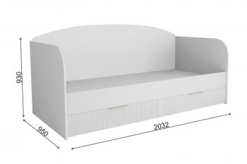 Набор детской мебели Лавис модульный белый софт (ДСВ) в Екатеринбурге - mebel-e96.ru