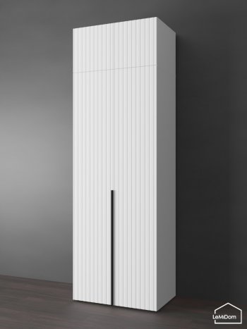 Шкаф с антресолью 800 мм Linnea MHR-2A-2 2450х800х510 (Белый-М 11.1.2) в Екатеринбурге - mebel-e96.ru