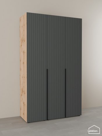 Шкаф с антресолью 1200 мм Linnea MHR-3A-2 2450х1200х510 (ДВ-М 11.1.25) в Екатеринбурге - mebel-e96.ru