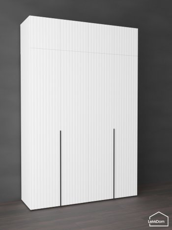 Шкаф с антресолью 1600 мм Linnea MHR-4A-1 2450х1600х510 (Белый-М 11.1.2) в Екатеринбурге - mebel-e96.ru