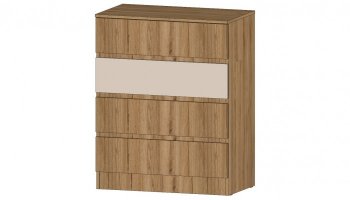 Комод 4 ящика Ленора вотан/Кашемир (Лин) в Екатеринбурге - mebel-e96.ru
