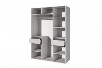 Спальный гарнитур Лиана графит, модульный (Зарон) в Екатеринбурге - mebel-e96.ru