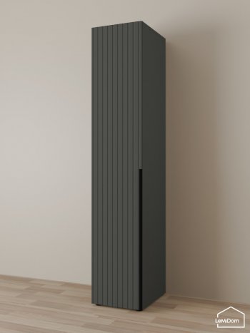Шкаф Linnea MHR-1 2050х400х510 (Графит-М 11.1.25) в Екатеринбурге - mebel-e96.ru