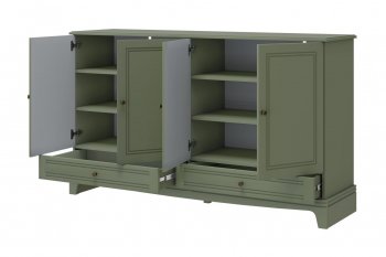 Комод 4 двери 2ящ. Лорето, зеленый самшит (БМ) в Екатеринбурге - mebel-e96.ru