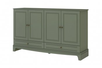 Комод 4 двери 2ящ. Лорето, зеленый самшит (БМ) в Екатеринбурге - mebel-e96.ru