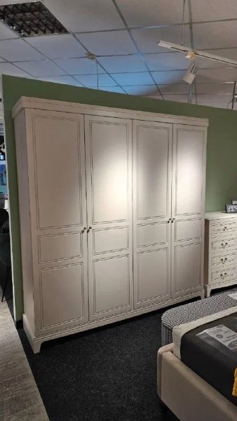 Спальный гарнитур Лорето, модульный, льняной (БМ) в Екатеринбурге - mebel-e96.ru