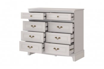 Комод 8 ящиков Лорето, льняной (БМ) в Екатеринбурге - mebel-e96.ru