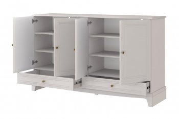 Комод 4 двери 2ящ. Лорето, льняной (БМ) в Екатеринбурге - mebel-e96.ru