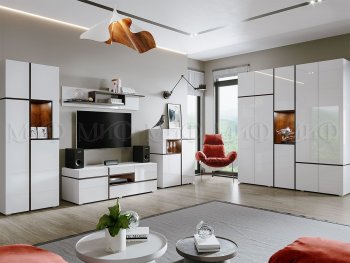 Стенка Мадера модульная (Миф) в Екатеринбурге - mebel-e96.ru