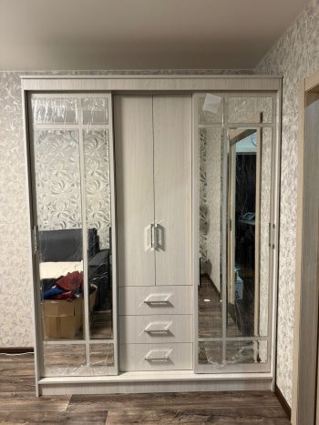 Шкаф-купе Маэстро 1700 мм (Ясень белый) (БТС) в Екатеринбурге - mebel-e96.ru