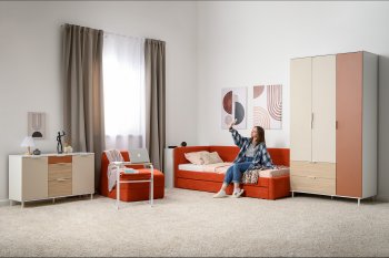 Шкаф 800 мм Марвэл 16.317.02 бел. (Моби) в Екатеринбурге - mebel-e96.ru