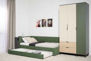 Шкаф 800 мм Марвэл 16.317.02 сер. (Моби) в Екатеринбурге - mebel-e96.ru