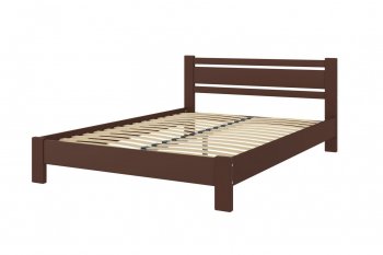 Кровать из массива Милс орех (БМ) в Екатеринбурге - mebel-e96.ru