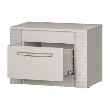 Прикроватная тумба Монако ТБ-26 кашемир (БТС) в Екатеринбурге - mebel-e96.ru