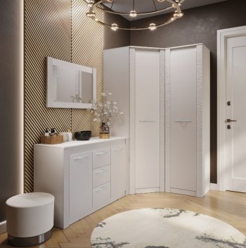 Набор мебели для прихожей Монако Кашемир (модульный) (БТС) в Екатеринбурге - mebel-e96.ru