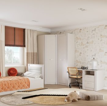 Набор детской мебели Монако Кашемир (модульный) (БТС) в Екатеринбурге - mebel-e96.ru