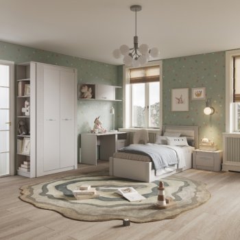 Набор детской мебели Монако Кашемир (модульный) (БТС) в Екатеринбурге - mebel-e96.ru