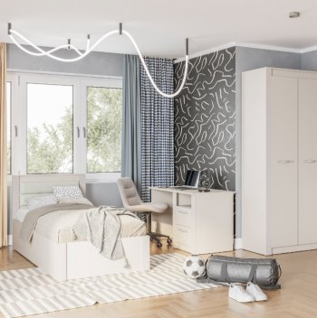 Набор детской мебели Монако Кашемир (модульный) (БТС) в Екатеринбурге - mebel-e96.ru