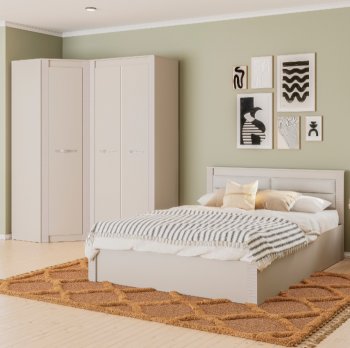 Спальный гарнитур Монако Кашемир (модульный) (БТС) в Екатеринбурге - mebel-e96.ru