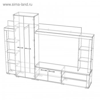 Стенка Монако (Лин) в Екатеринбурге - mebel-e96.ru