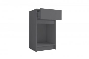 Тумба для обуви с 1ящ. Мори МПТ400 графит (ДСВ) в Екатеринбурге - mebel-e96.ru