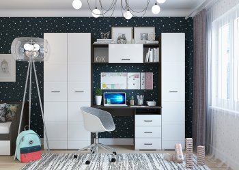 Набор детской мебели Ненси модульный (Гор) в Екатеринбурге - mebel-e96.ru
