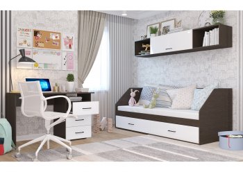 Набор детской мебели Ненси модульный (Гор) в Екатеринбурге - mebel-e96.ru