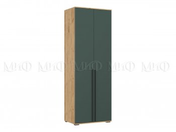 Шкаф 800 мм 2-х ств. Норд крафт/изумруд (Миф) в Екатеринбурге - mebel-e96.ru