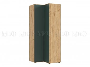 Шкаф угловой Норд крафт/изумруд (Миф) в Екатеринбурге - mebel-e96.ru