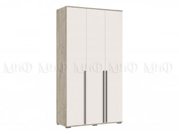 Шкаф 1200 мм 3-х ств. Норд крафт серый/кашемир (Миф) в Екатеринбурге - mebel-e96.ru | фото