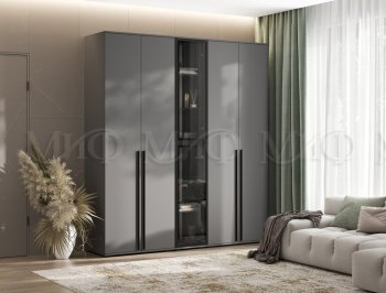 Шкаф Норд+ пенал со стеклом (Миф) в Екатеринбурге - mebel-e96.ru